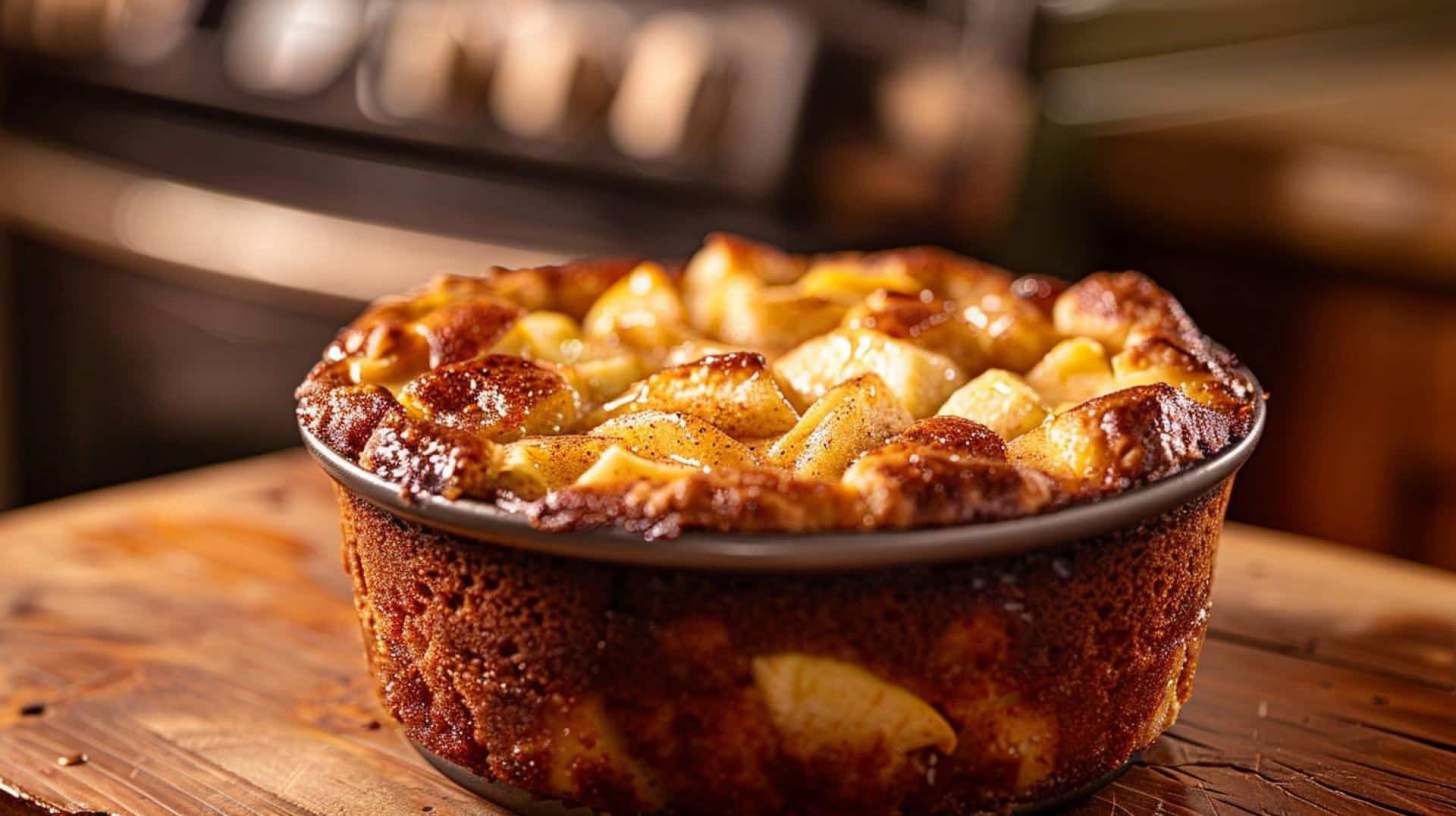 3-Ingredient Apple Pie Mug Cake