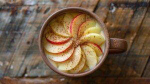 3-Ingredient Apple Pie Mug Cake