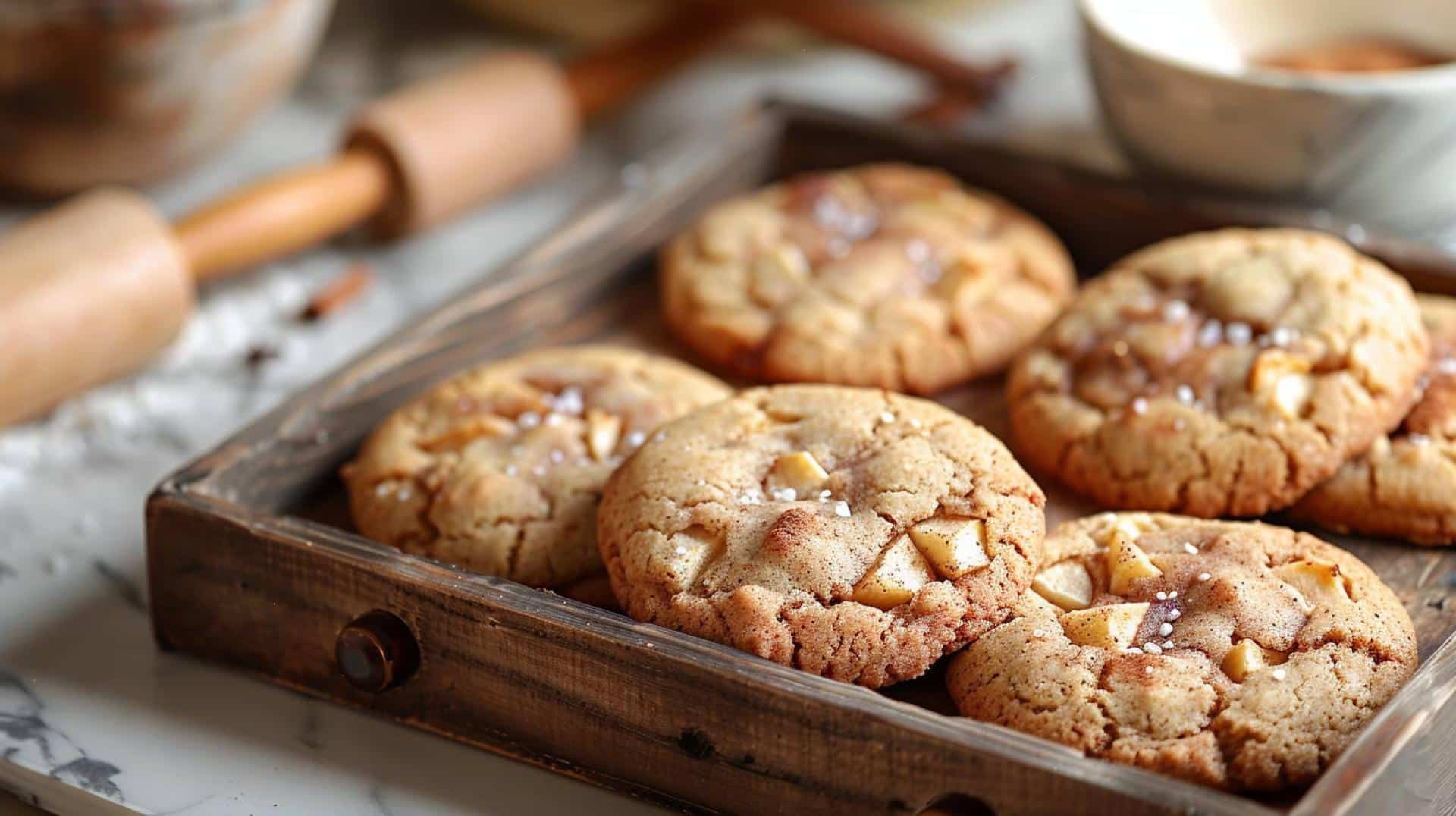 Back-to-School Apple Cinnamon Cookie Recipe
