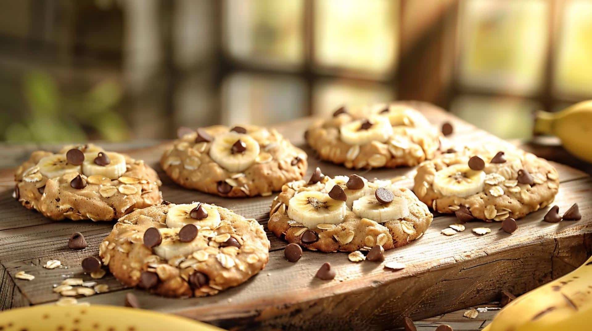 Banana Bread Breakfast Cookies Recipe
