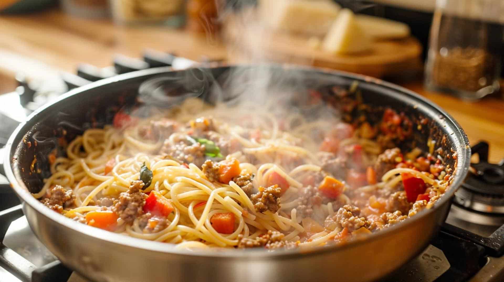 Can This One-Pot Spaghetti Bolognese Be the Easiest Dinner You’ll Ever Make?