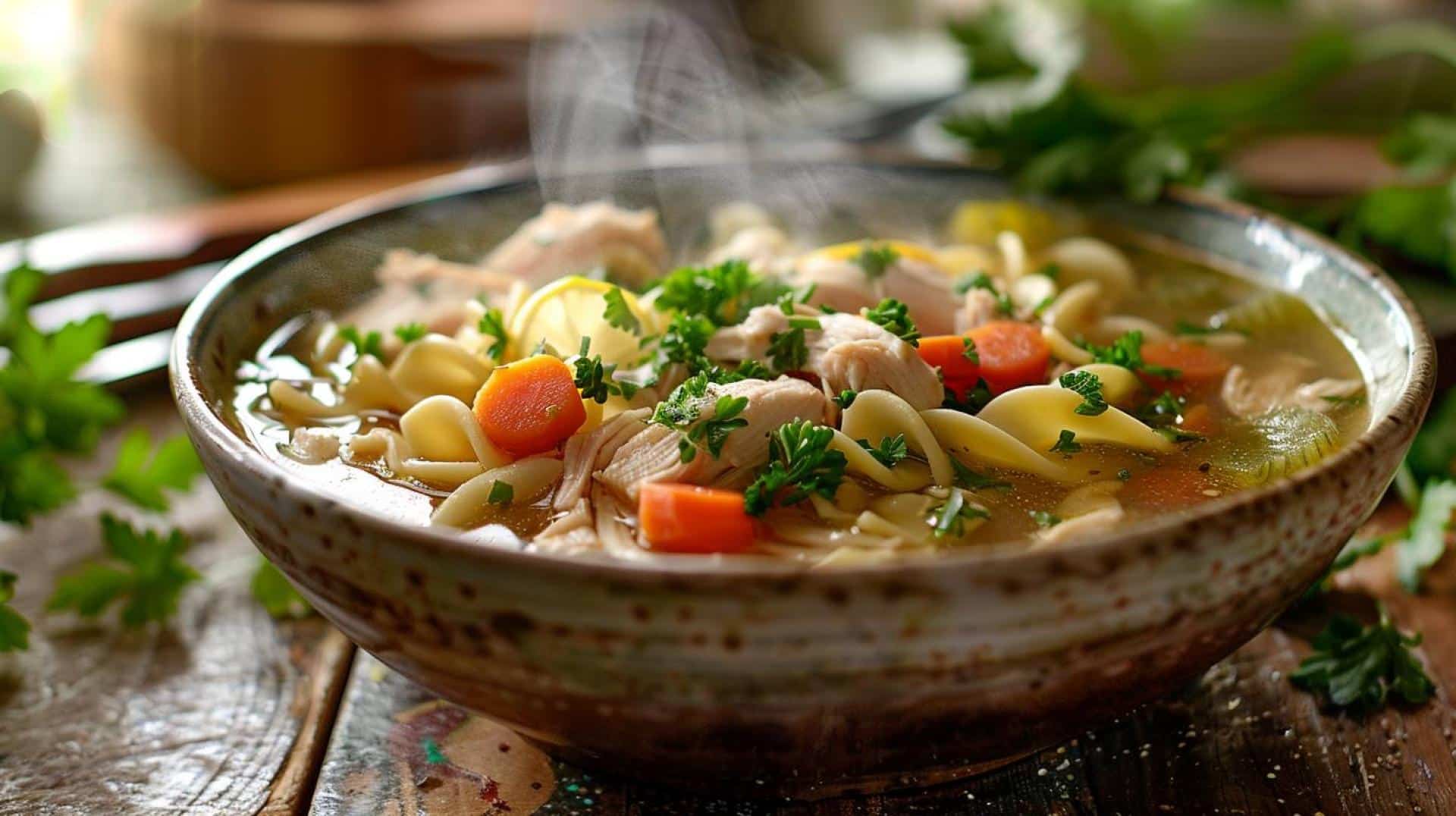 Can This Simple Chicken Noodle Soup Recipe Transform You into a Kitchen Pro?