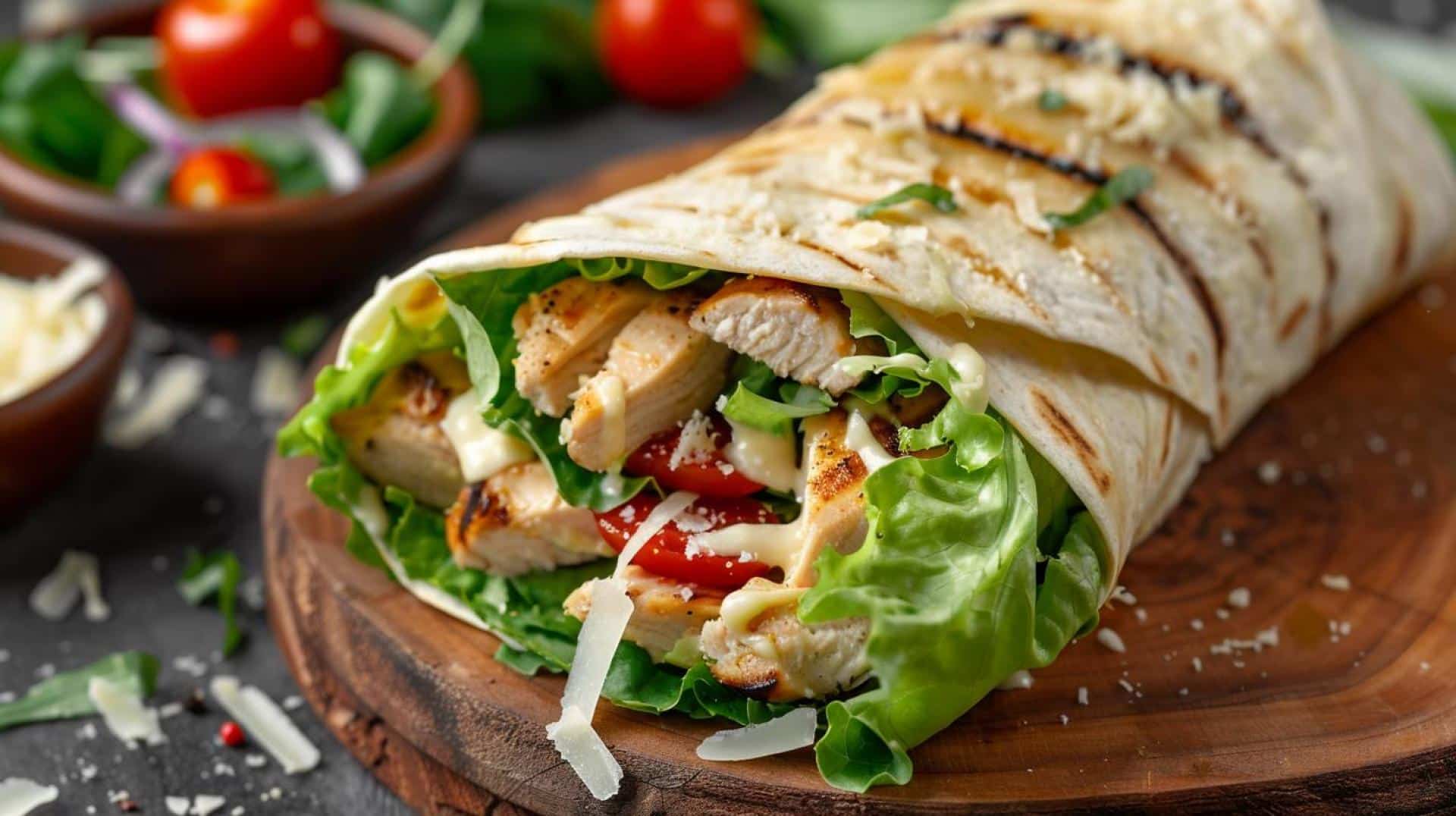 Could This 15-Minute Chicken Caesar Wrap Be Your New Favorite Weeknight Dinner?
