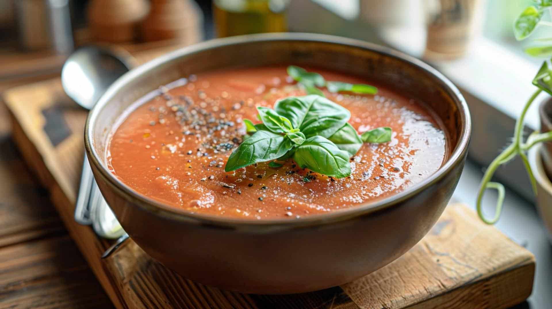 Could This Be the Easiest Tomato Basil Soup Recipe Ever?