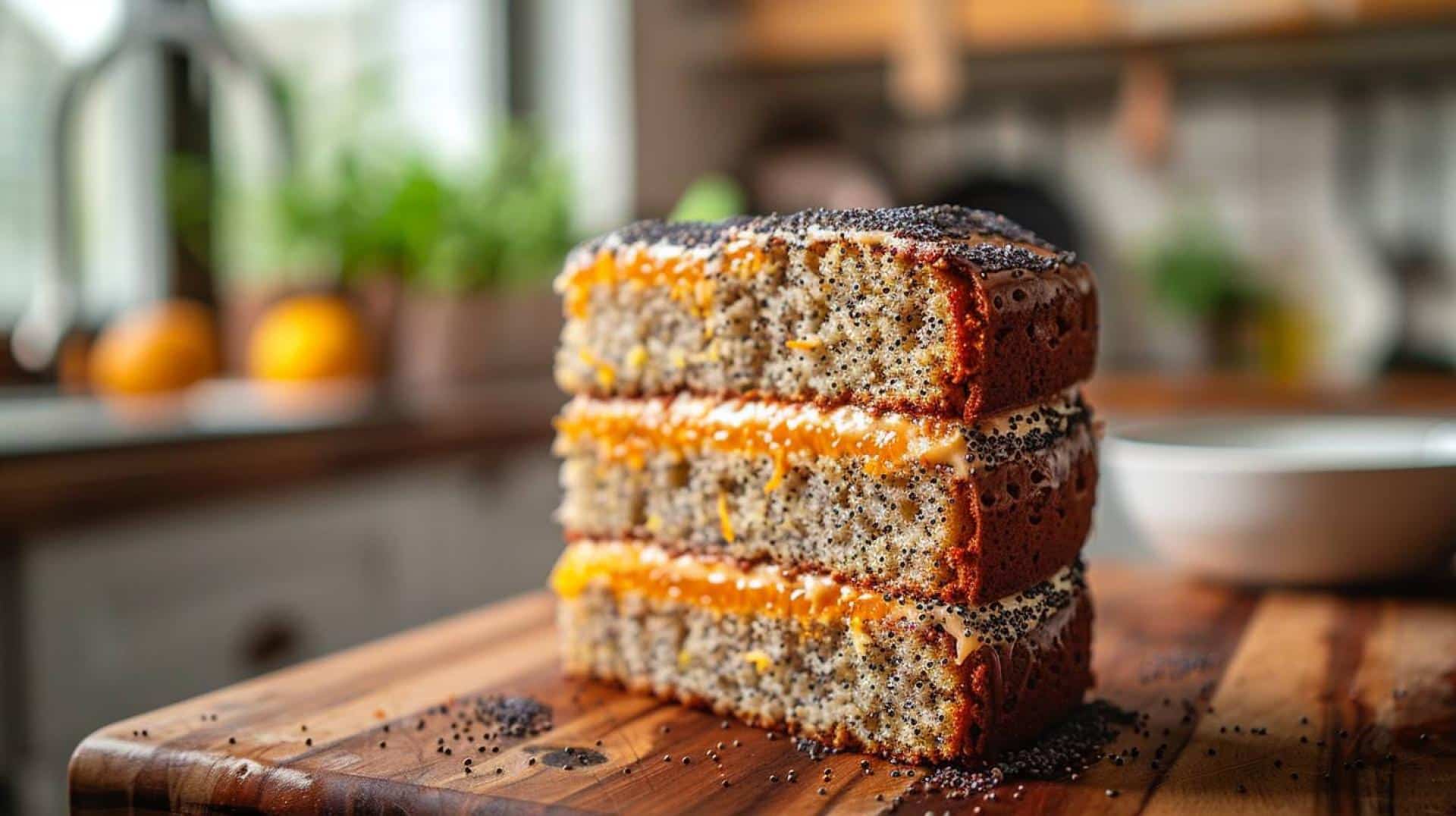 Easy and Quick Airfryer Recipe for Poppy Seed and Orange Cake: A Delicious Delight