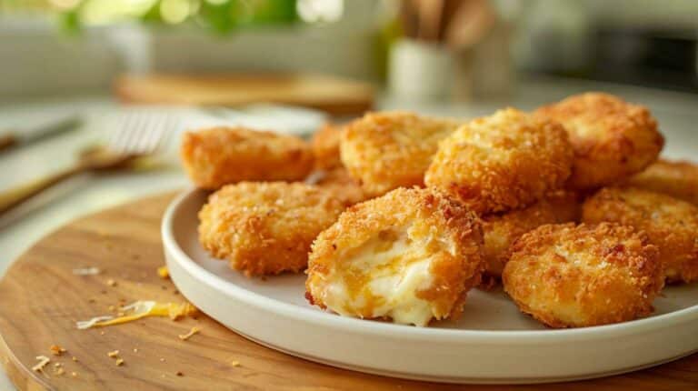 Easy Cheesy Chicken Nuggets Recipe