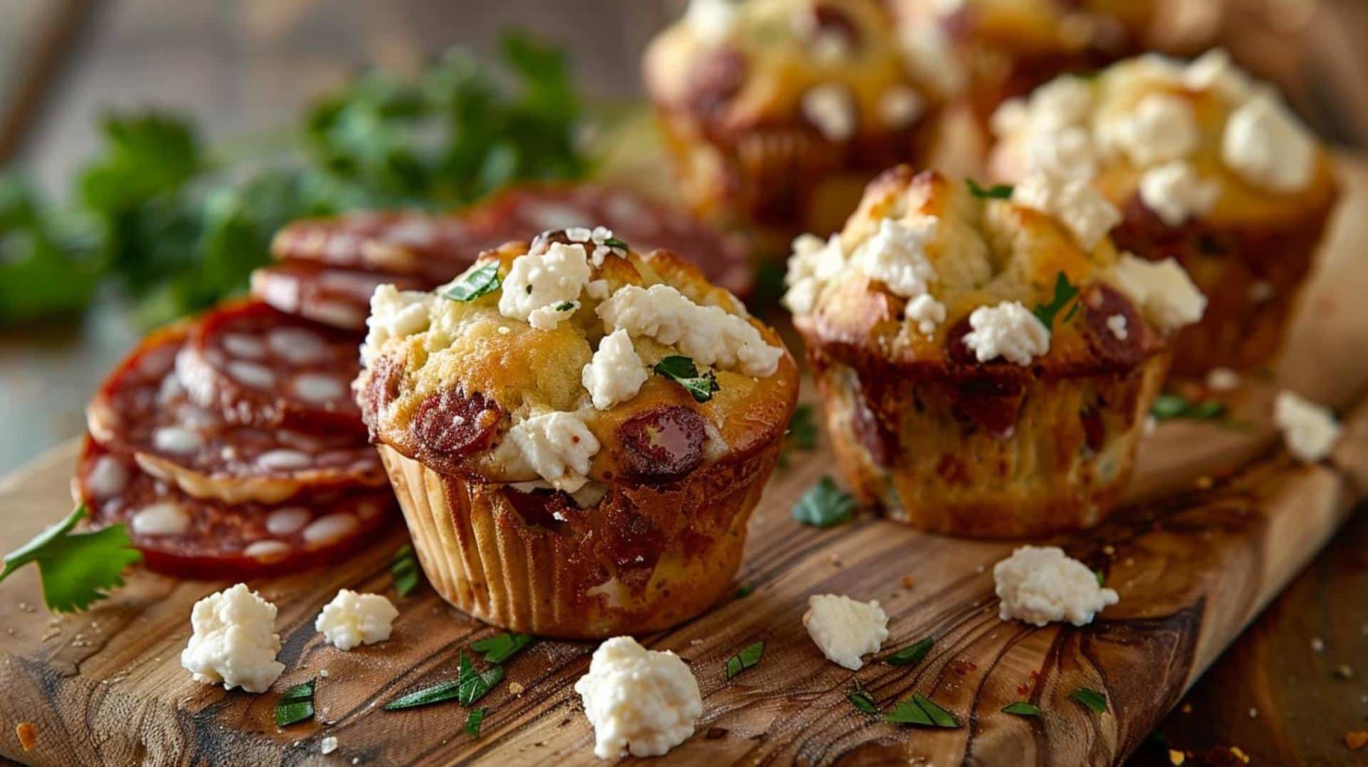 Flavorful Chorizo and Goat Cheese Muffins: A Perfect Appetizer Recipe