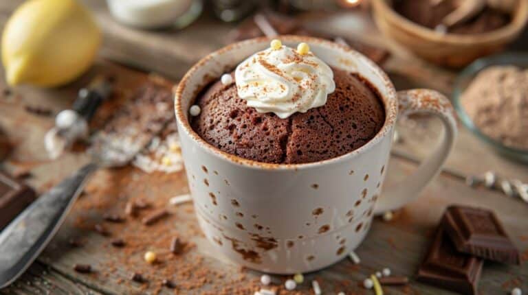 Gluten-Free Chocolate Mug Cake Perfection