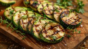 Grilled Zucchini Slices Recipe