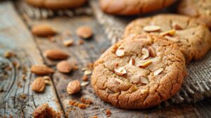 Healthy Honey Almond Cookies Recipe