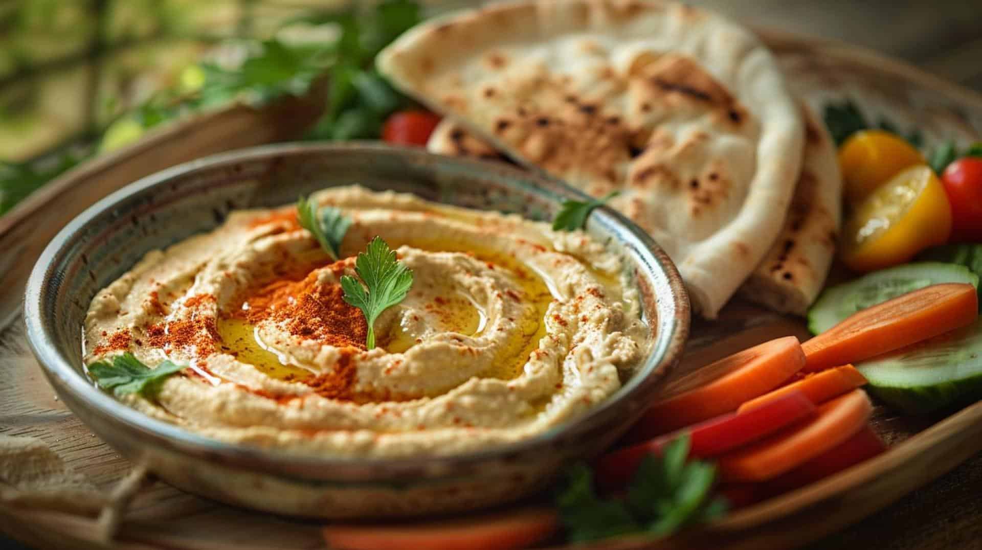 Homemade Hummus Recipe: A Healthy 5-Minute Snack for Your Appetizer Table