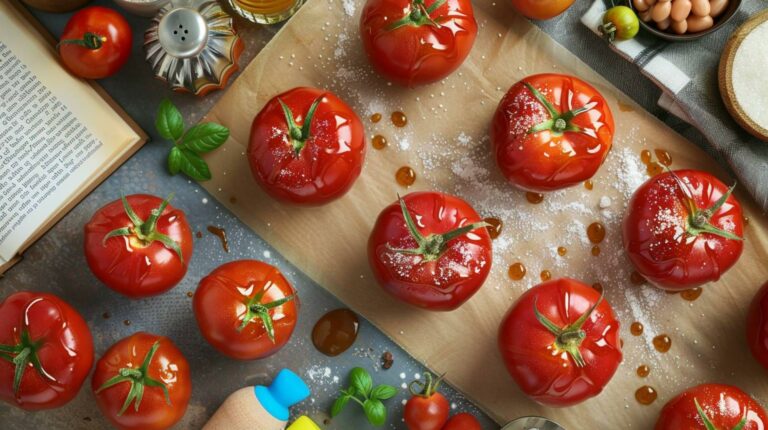 How to Make Cherry Tomatoes as Candied Apples for Appetizers