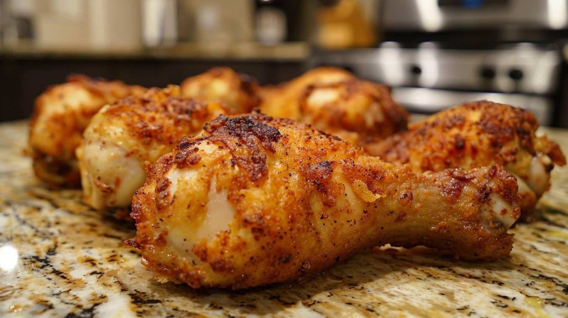 How to Make Crispy and Delicious Air Fryer Fried Chicken without Oil