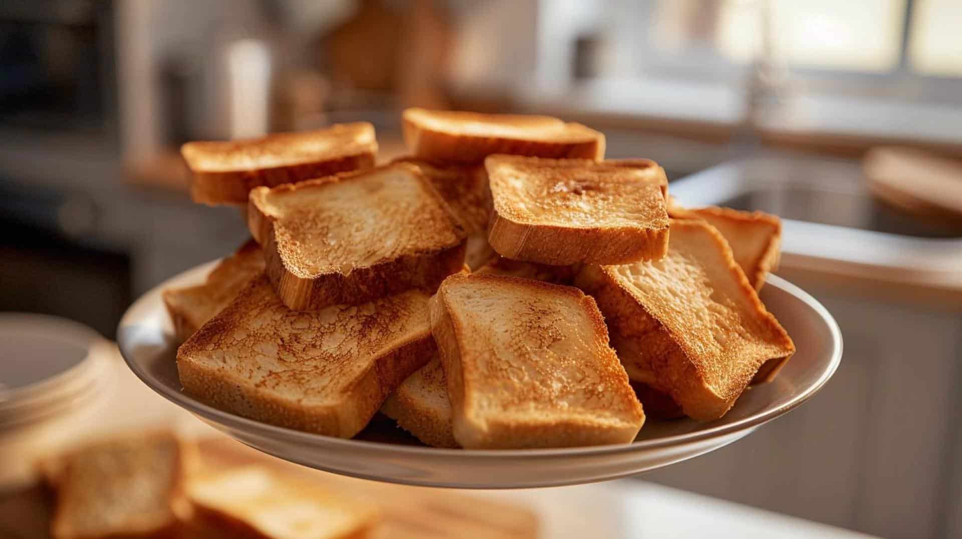 Lazy Toast in the Airfryer: Quick and Ideal for Busy Evenings