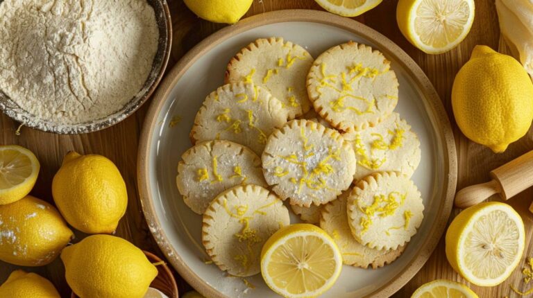 Lemon Zest Lunch Cookies Recipe