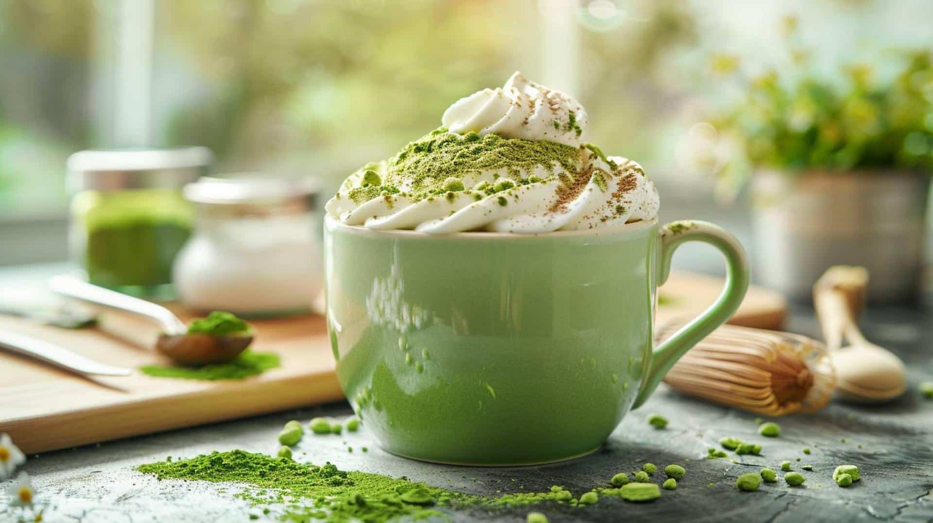 Matcha Green Tea Mug Cake Delight