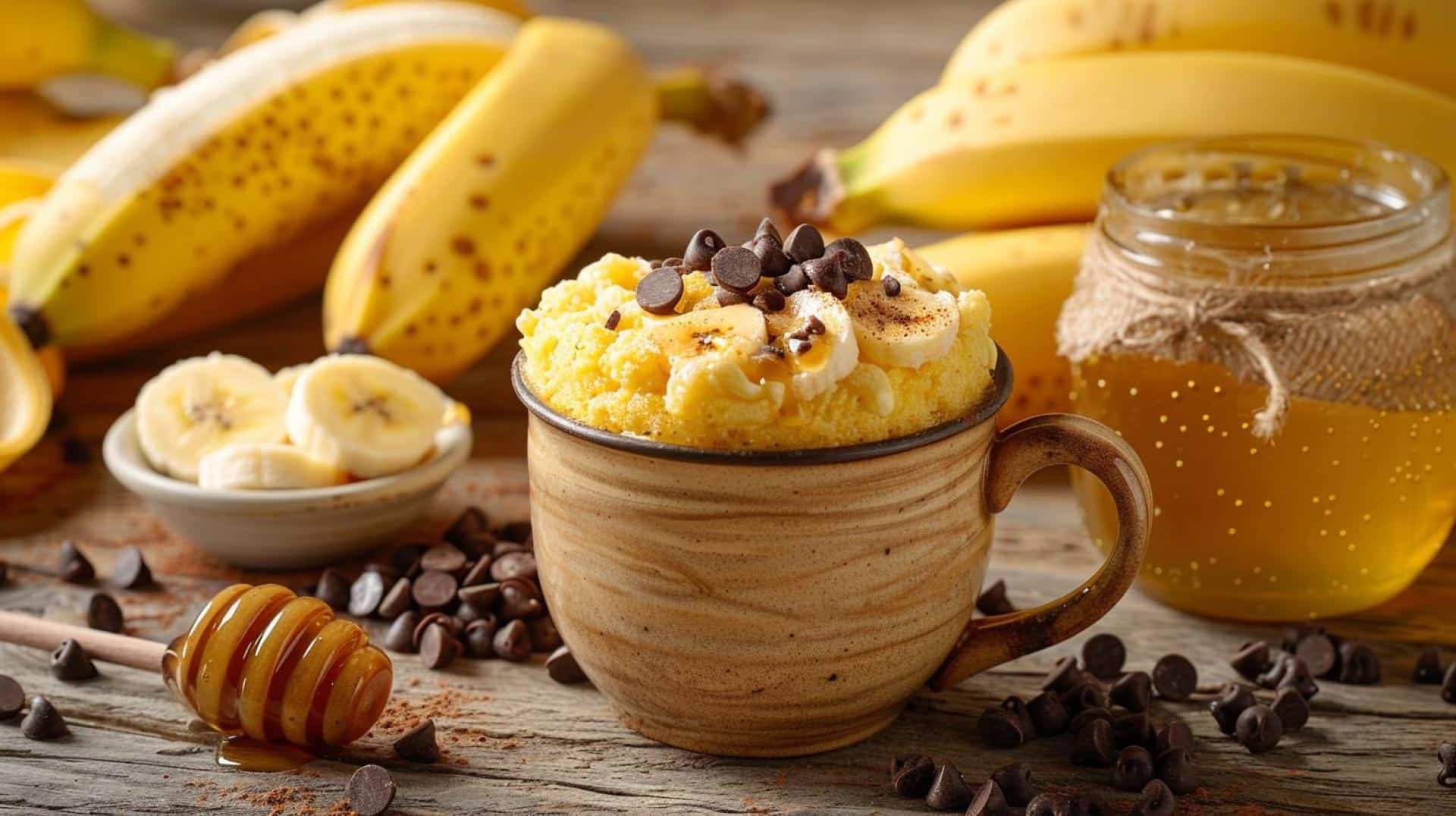 No-Egg Wonder: Banana Mug Cake