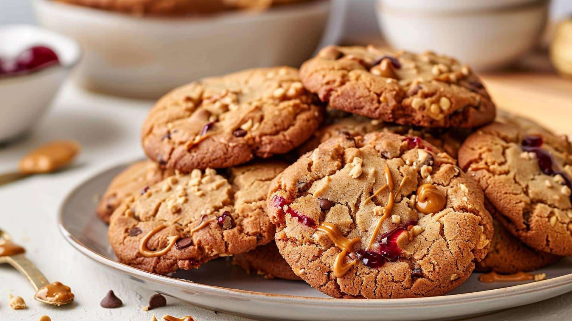 Peanut Jelly Time Cookies Recipe