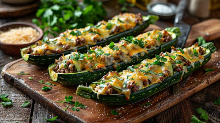 Quick Zucchini Boats Recipe