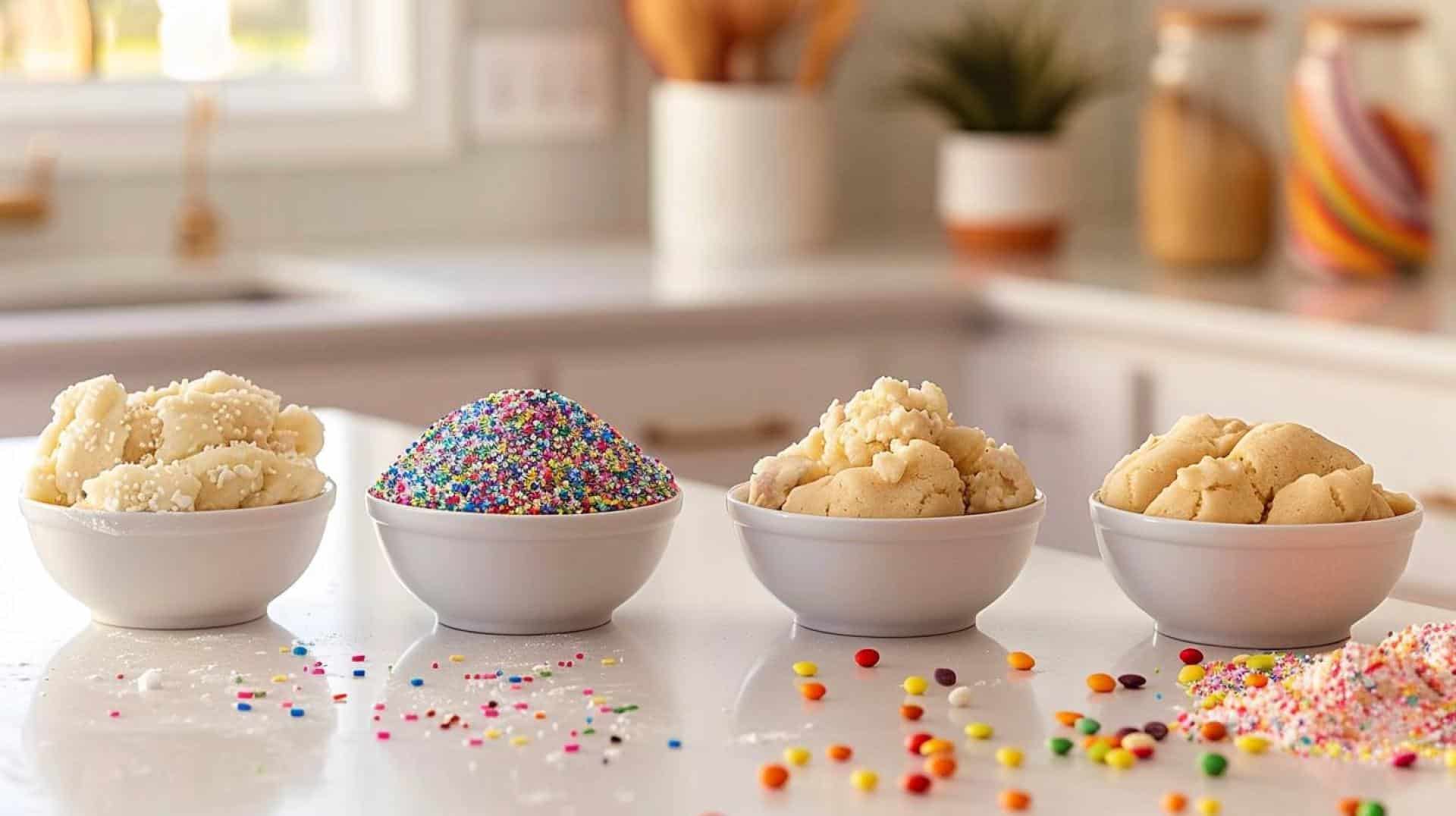 Rainbow Sprinkle Sugar Cookies Recipe