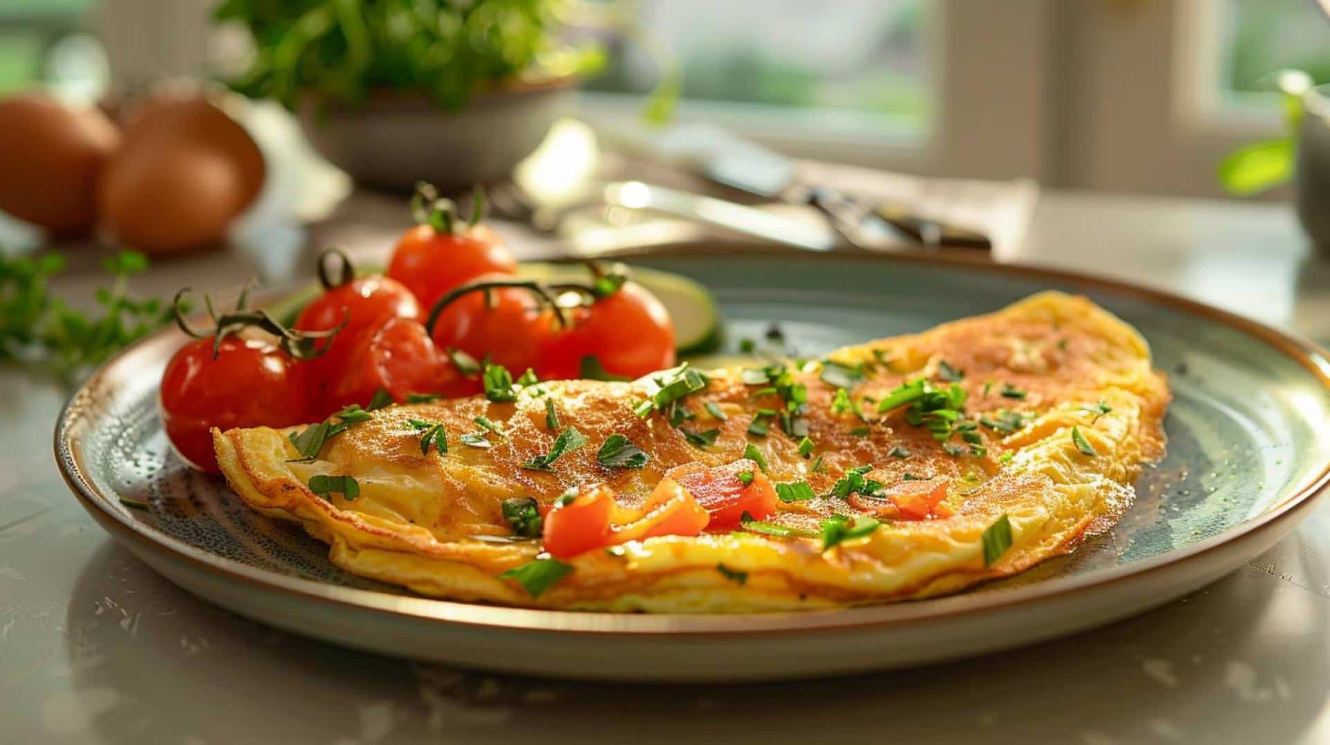 Recipe: Basic Omelette – A versatile omelette that you can customize with your favorite fillings