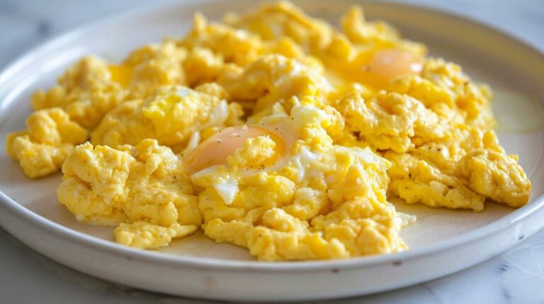 Recipe: Basic Scrambled Eggs – Fluffy and creamy scrambled eggs, perfect for breakfast