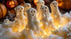 Recipe: Ghostly Cheese Sticks – Simple cheese sticks turned into ghostly treats
