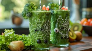 Recipe: Ghoulishly Green Smoothies – Healthy green smoothies with a spooky twist