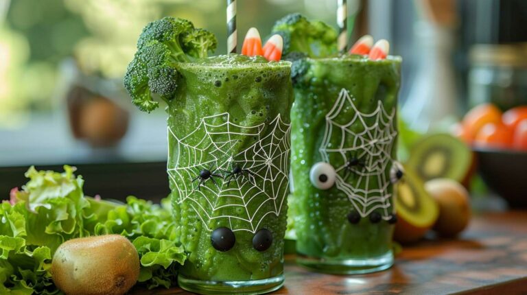 Recipe: Ghoulishly Green Smoothies – Healthy green smoothies with a spooky twist