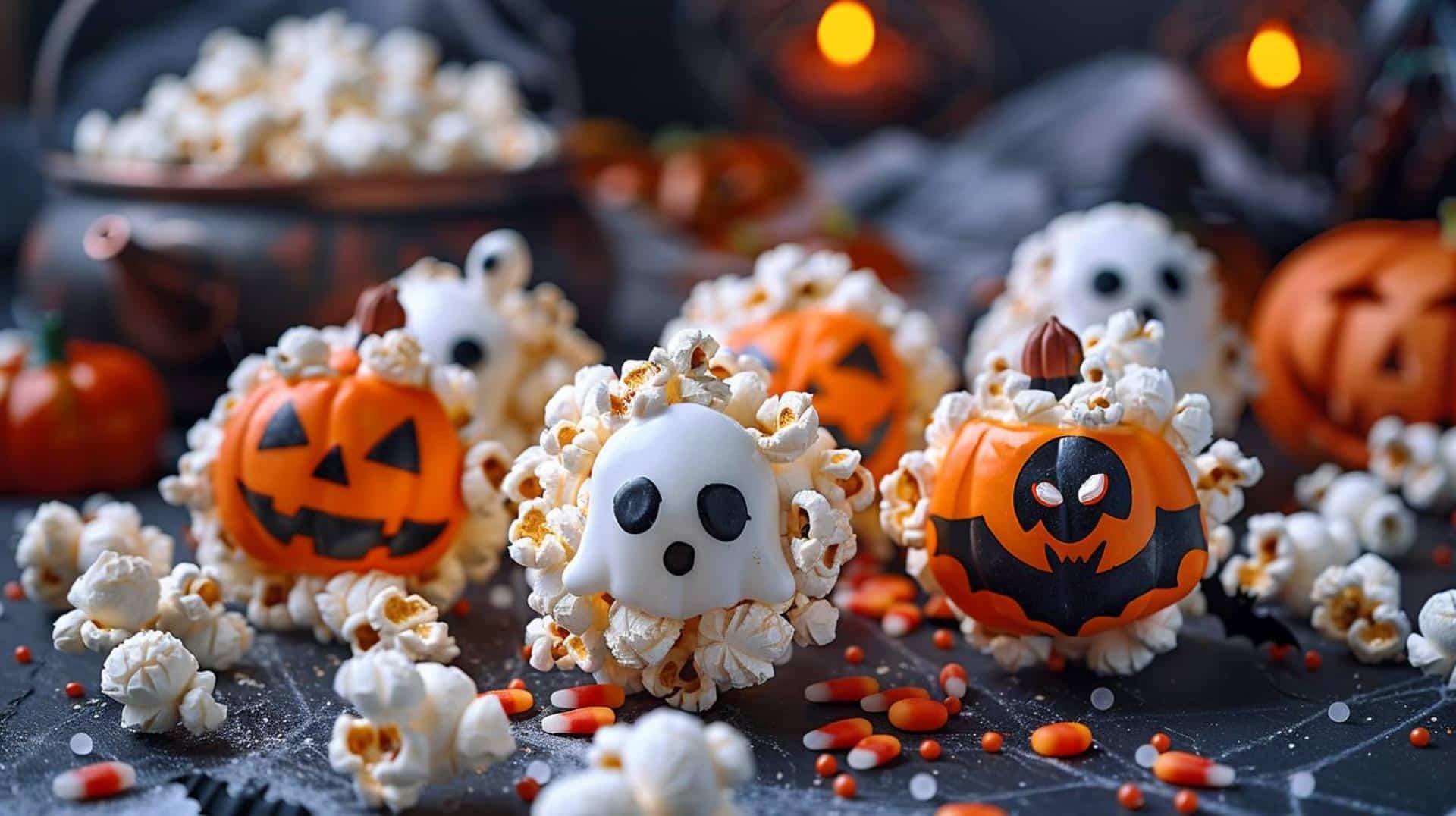 Recipe: Halloween Popcorn Balls – Simple and fun popcorn balls perfect for Halloween