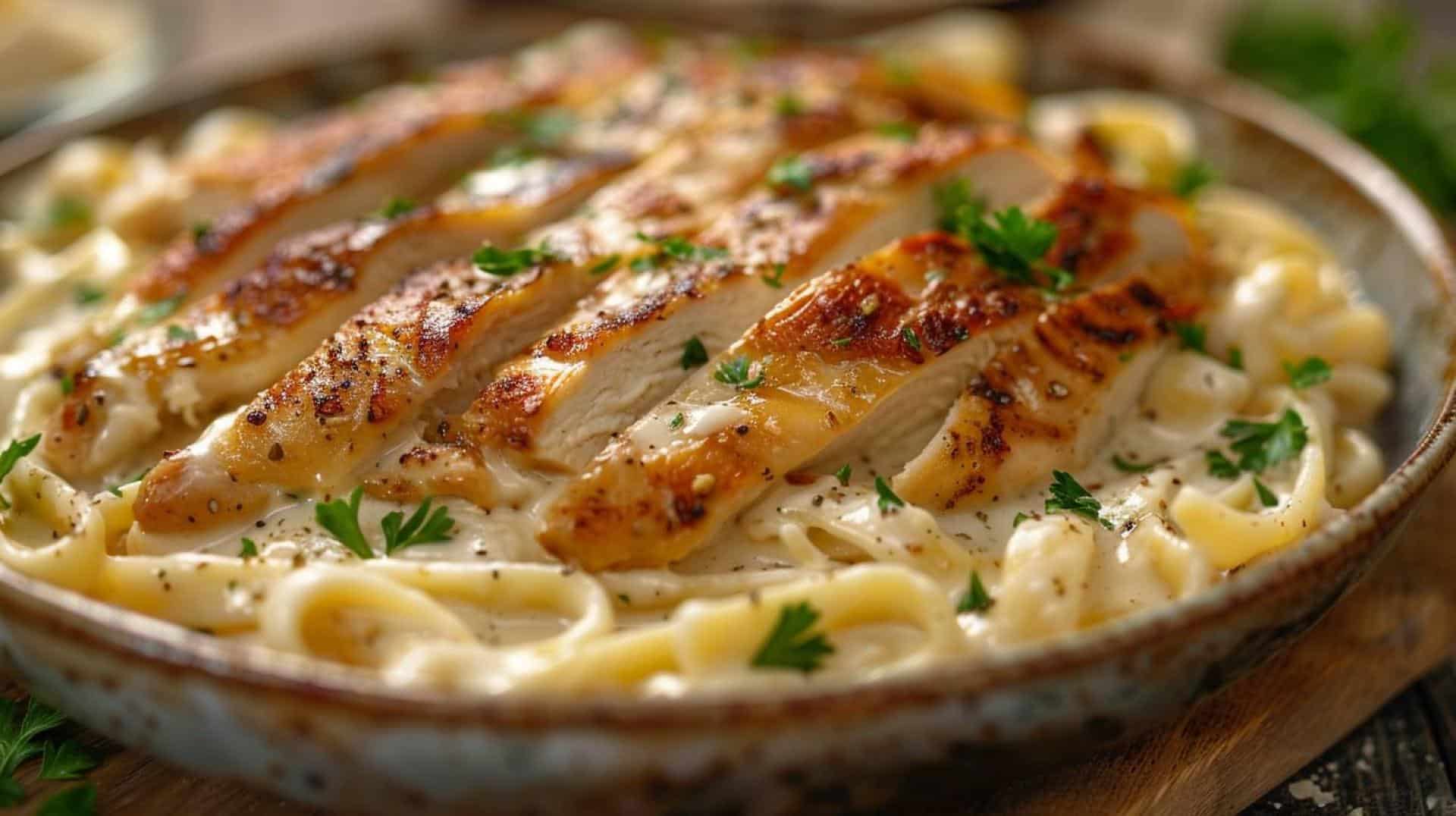 Recipe: One-Pot Chicken Alfredo – Creamy pasta with tender chicken, all in one pot