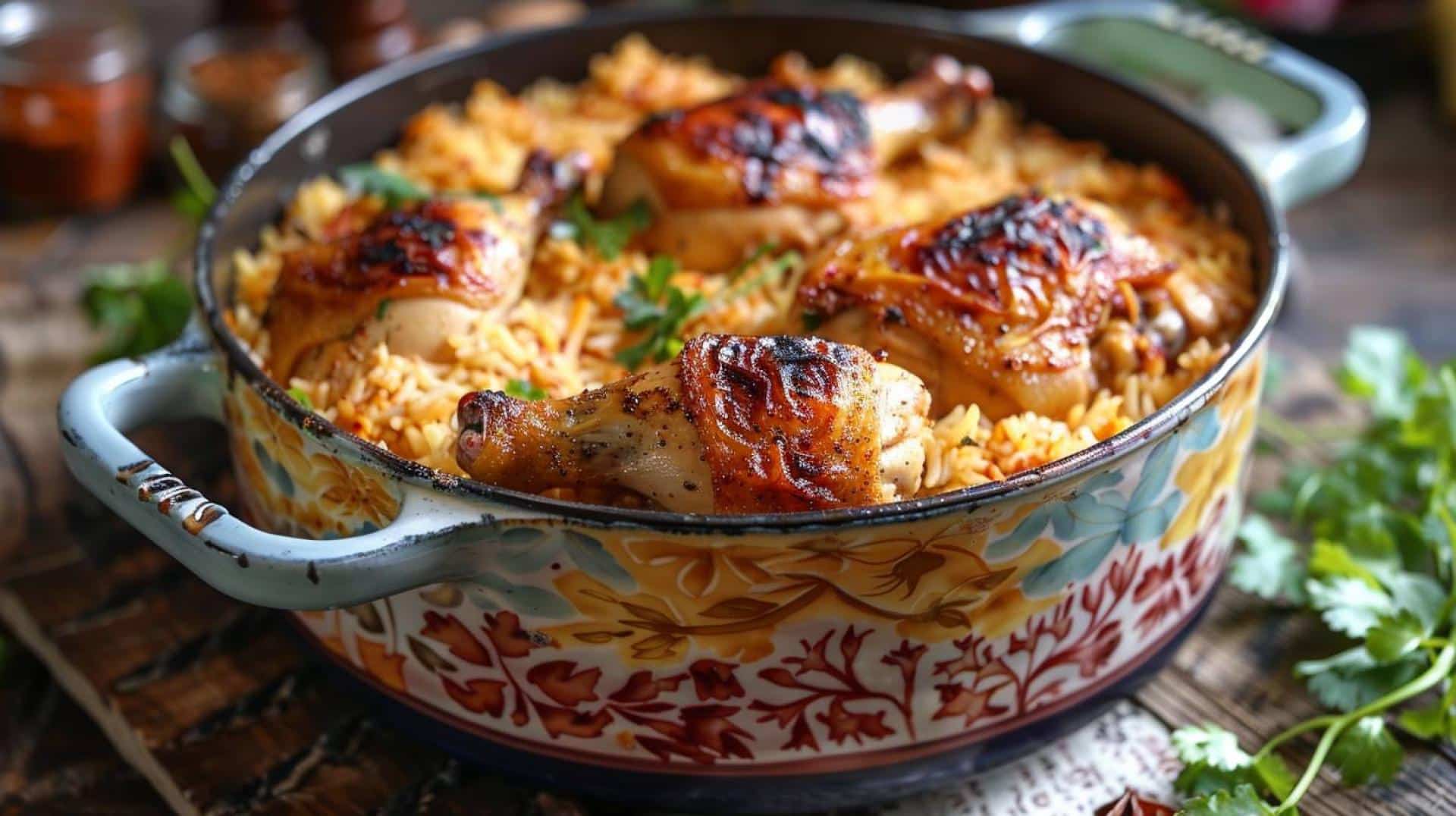 Recipe: One-Pot Chicken and Rice – Juicy chicken and fluffy rice cooked together