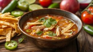 Recipe: One-Pot Chicken Tortilla Soup – Spicy and hearty soup with chicken and tortillas