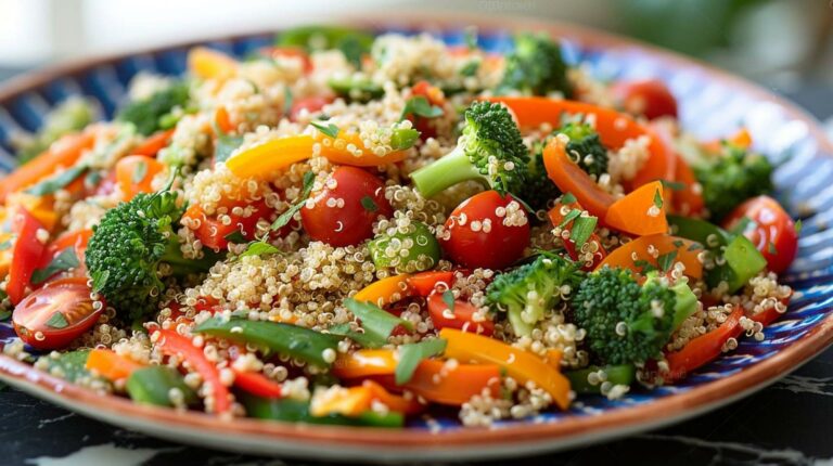 Recipe: One-Pot Quinoa with Veggies – Nutritious quinoa with a variety of vegetables