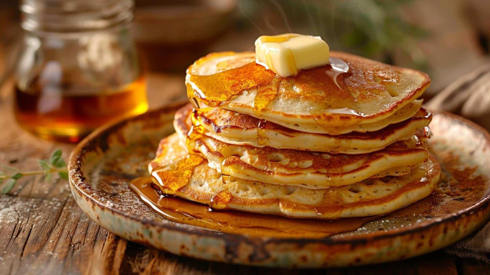 Recipe: Simple Pancakes – Light and fluffy pancakes made from scratch