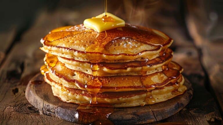 Recipe: Simple Pancakes – Light and fluffy pancakes made from scratch