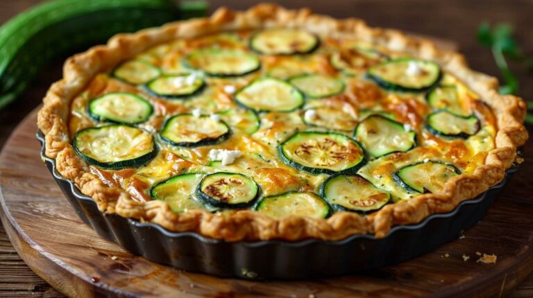 The Foolproof Secret to Impressing Everyone with a Zucchini and Goat Cheese Quiche!