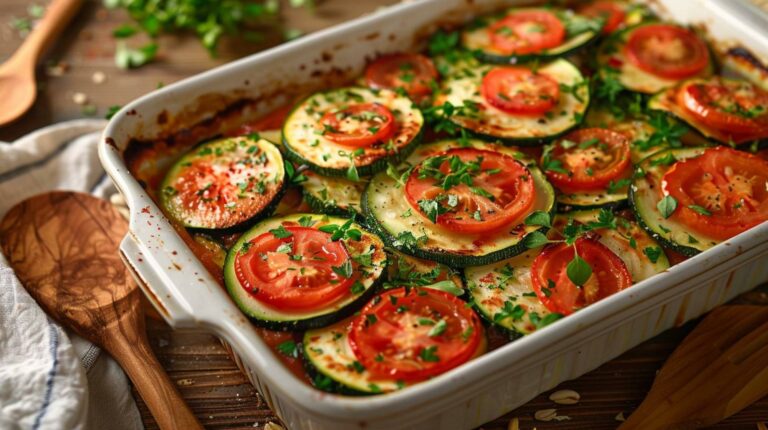 Zucchini and Tomato Casserole Recipe