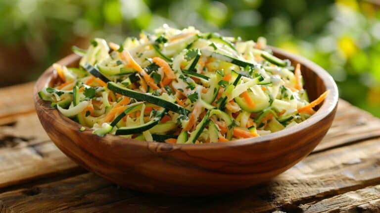 Zucchini Carrot Quick Slaw Recipe