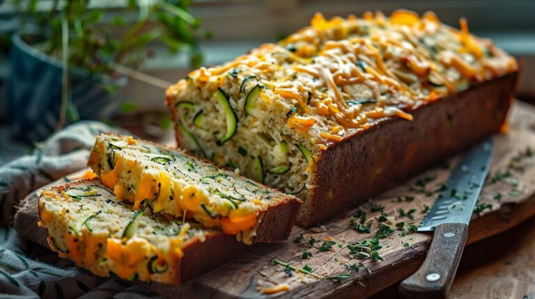 Zucchini Cheddar Quick Bread Recipe