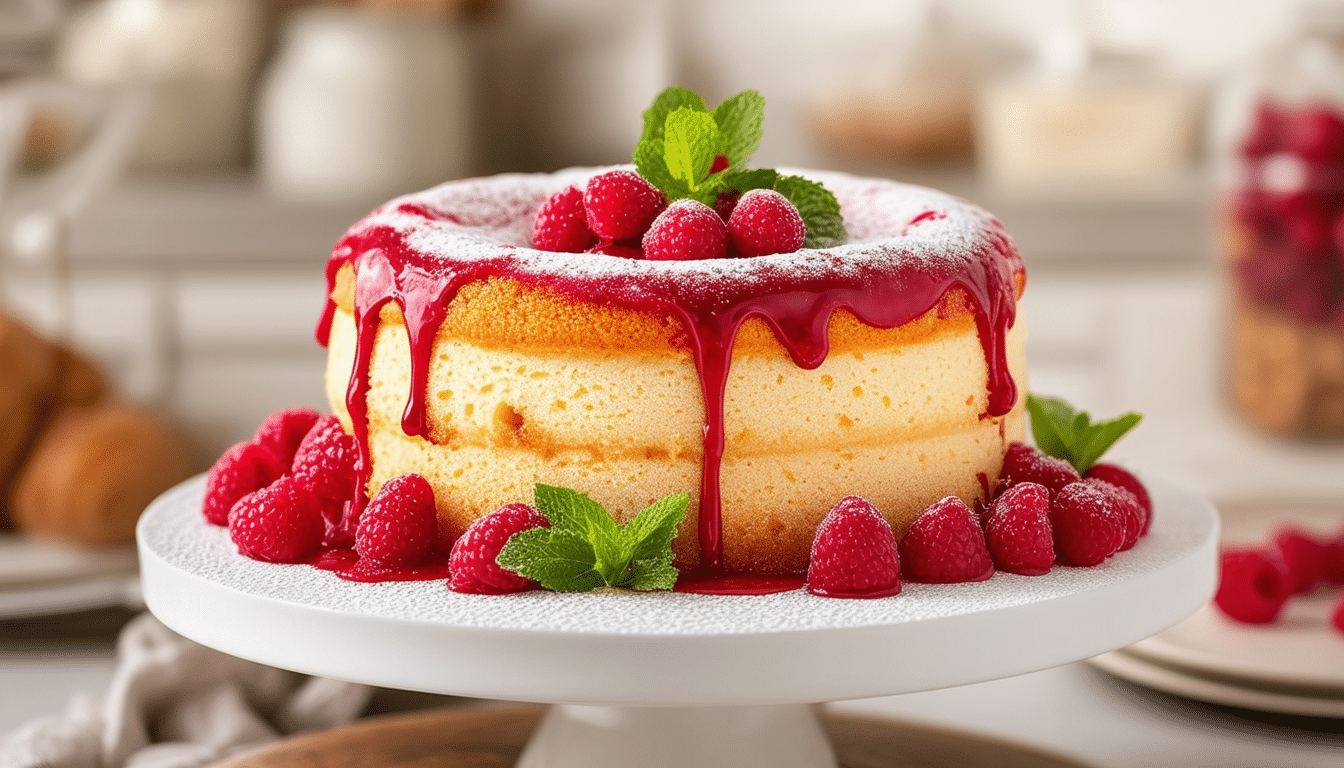 discover the light and fluffy goodness of air fryer angel food cake! this easy-to-follow recipe delivers a delightful dessert that’s perfect for any occasion, combining classic flavors with the convenience of air frying. enjoy a guilt-free treat with a cloud-like texture and a sweet finish!