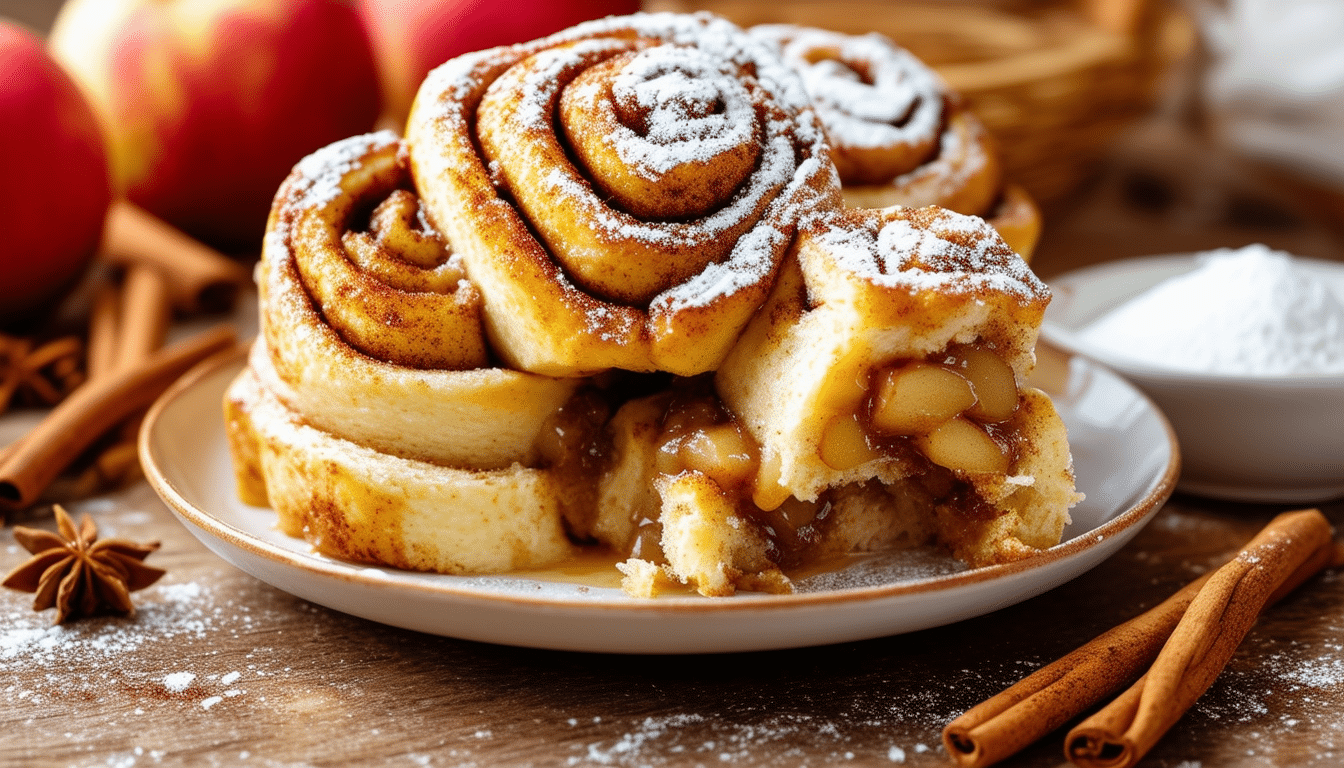 indulge in the delightful goodness of air fryer apple cinnamon rolls! this easy recipe combines warm, fluffy dough with sweet apples and aromatic cinnamon, all cooked to perfection in your air fryer. enjoy a delicious treat that’s perfect for breakfast or dessert, ready in no time!