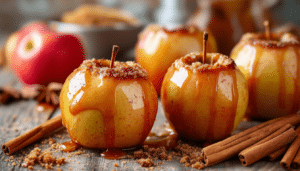 discover the delightful taste of air fryer baked apples! this easy recipe combines the sweetness of apples with warm spices, providing a healthy and delicious dessert that's quick to make in your air fryer. perfect for autumn gatherings or a cozy night in!