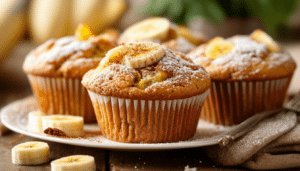 indulge in the deliciousness of air fryer banana muffins! these moist and flavorful treats are quick and easy to make, perfect for breakfast or a snack. enjoy a healthier twist on a classic recipe with the convenience of air frying, making them a guilt-free pleasure for banana lovers.