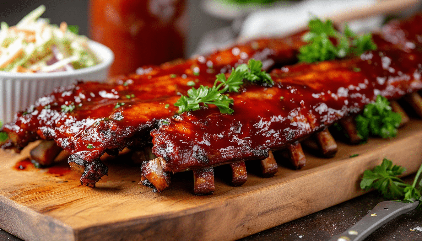 discover the ultimate recipe for air fryer bbq ribs that are tender, juicy, and packed with flavor. perfectly cooked in half the time, these ribs will be the star of your next barbecue. easy to make and an absolute delight for ribs lovers!