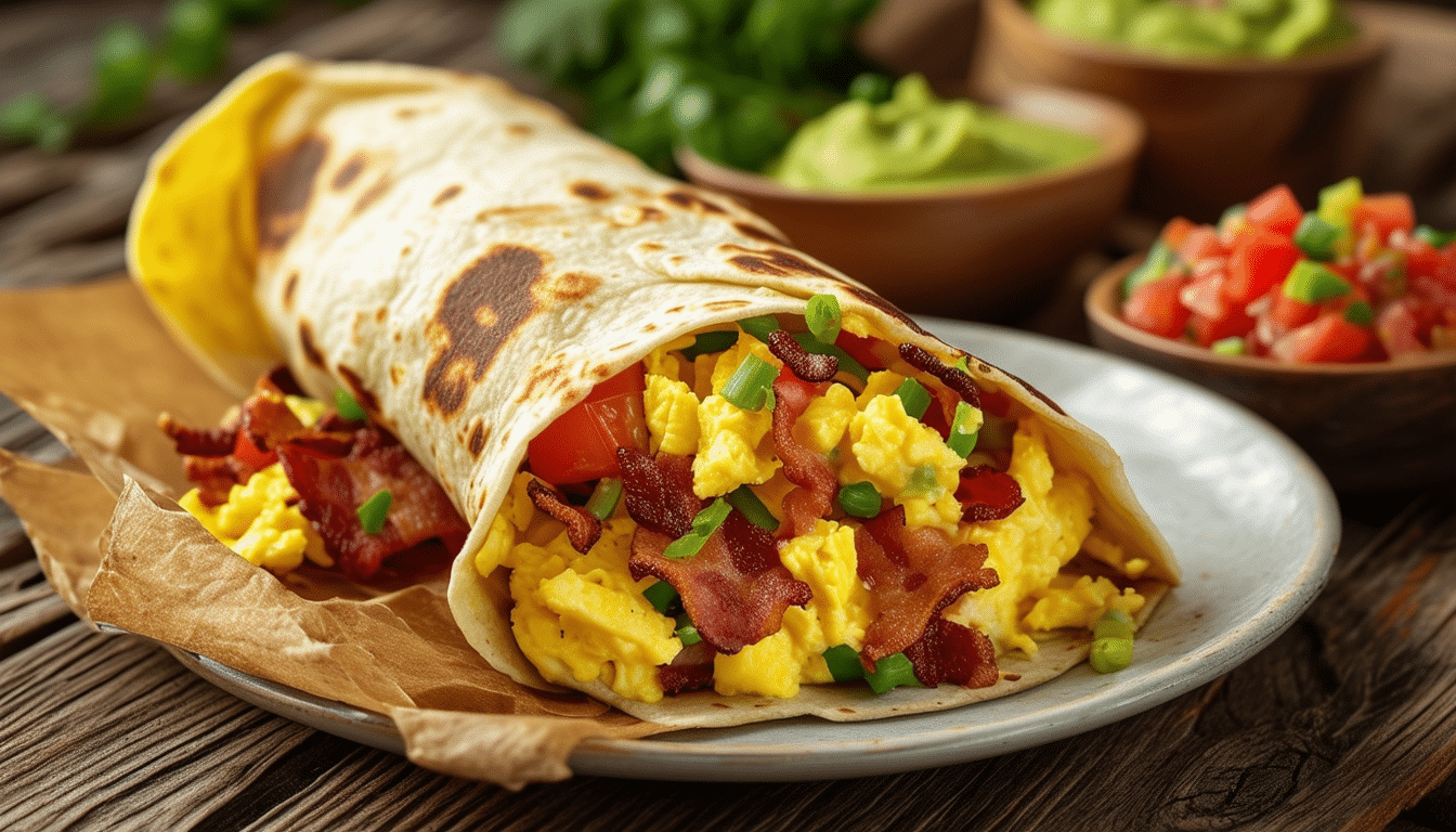 start your day with delicious air fryer breakfast burritos! these quick and easy burritos are packed with scrambled eggs, cheese, and your favorite fillings, all cooked to perfection in an air fryer for a crispy, healthier option. perfect for busy mornings or a hearty brunch!