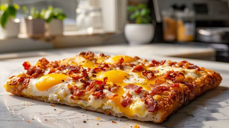 Air Fryer Breakfast Pizza