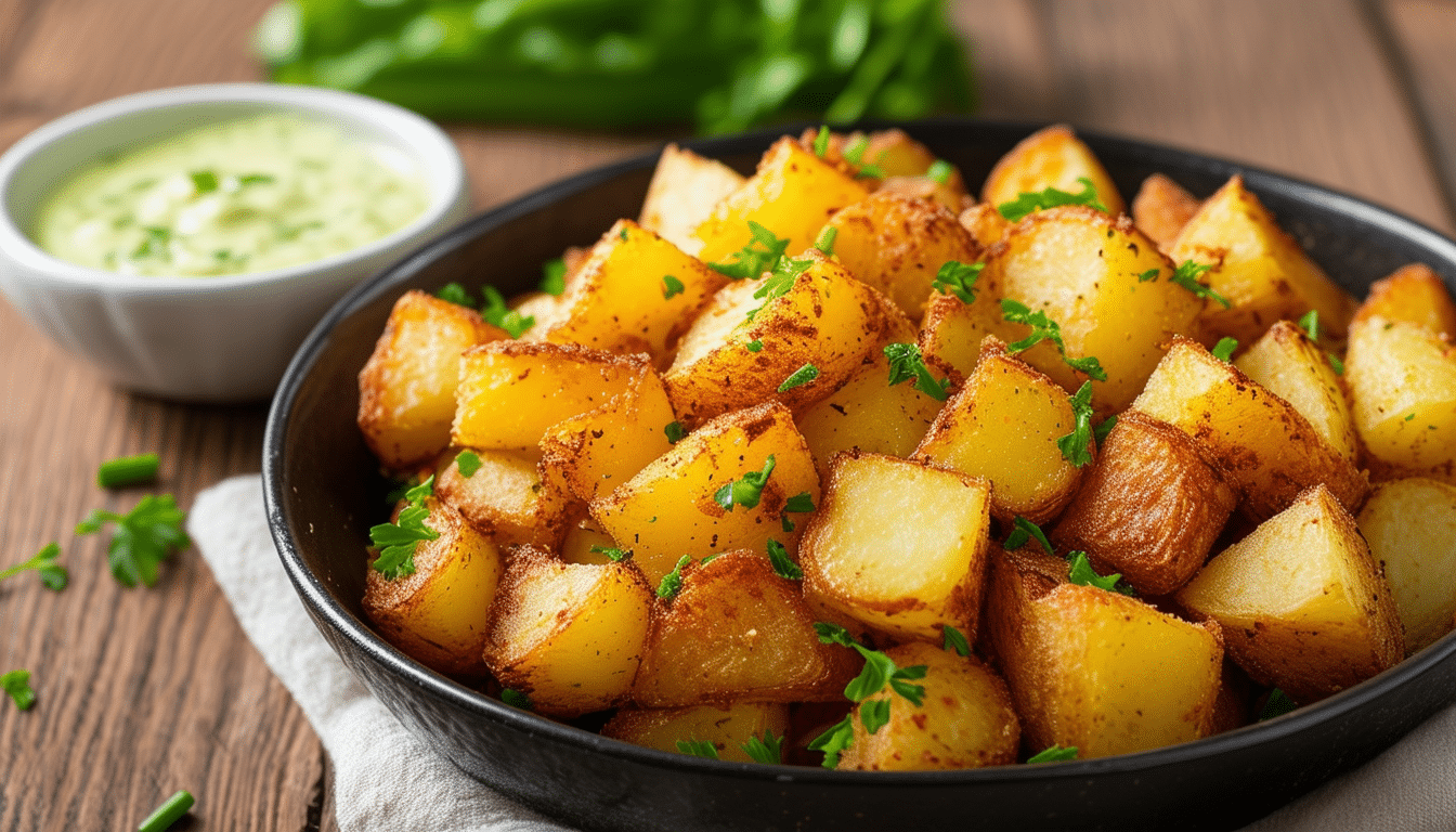 discover the perfect air fryer breakfast potatoes recipe for a deliciously crispy and flavorful start to your day. quick, easy, and made with fresh ingredients, these potatoes are the ideal complement to any breakfast spread. enjoy a healthier twist on a classic favorite!