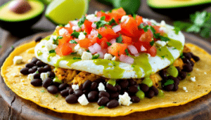 discover a delicious and easy recipe for air fryer breakfast tostadas! these crispy tortillas topped with eggs, avocado, and your favorite breakfast fixings make for a quick and satisfying meal any time of the day. perfect for busy mornings or a delightful brunch!
