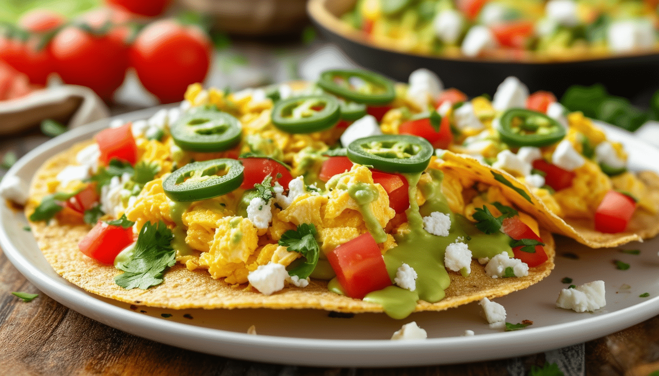 start your day with a delicious twist on breakfast! these air fryer breakfast tostadas are crispy, flavorful, and packed with your favorite morning ingredients. quick and easy to prepare, they are perfect for a hearty and healthy breakfast or brunch option that the whole family will love.